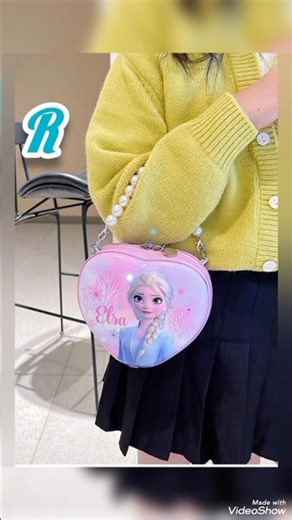 Choose the cutest elsa purse according to your name#elsa#purse#design#fashion