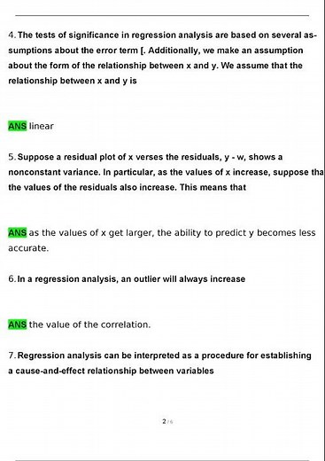 UCF QMB 3200 Final Exam Test Study Guide Questions and Answers 2024 2025 Verified Answers