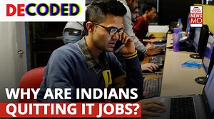 Amidst the pandemic gloom, the Indian IT service sector leveraged the acceleration in digital transformation and had a successful run. The tech giants TCS, Infosys and Wipro had plans to hire 40,000 professionals and 26,000 freshers. And they did, but these companies are facing a major issue these days, i.e, a number of employees are leaving the Indian IT firms, "voluntarily". In other words, a high attrition rate. But why? Let's decode it for you- #NewsMo #Decoded #IT #InformationTechnology #Co