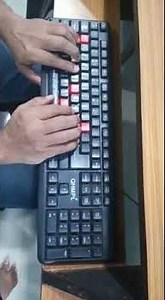 Computer Typing Lesson 1