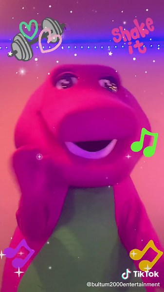 It’s time to get moving! 🎽 #barneythedinosaur #dancealong #kids #exercise #moveyourbody #fyp