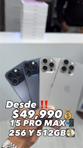 Maiki Cell Venta De Celulares IPhone Y Acessorios Apple📲 on Instagram: "IPHONE 15 PRO MAX📲 256GB💽 En Oferta Desde $49,990💰 Incluye Cargador Y Protector De Pantalla 💯 Oferta Disponibles En @Maiki_cell 📲 -45 DIAS de Garantia💯 -Recibimos Tu Equipo Como Parte Del Pago📲💰🧾 -Incluyen Cargador Y Protector De Pantalla🔥🔥‼️ -Whatsapp: 829-207-3782 Y 849-531-8979 📲 -Ubicados En Santiago, Av. Salvador Estrella Sadhala Casi Frente Al Carrito De Marchena Dentro De SPA AUTO DETAILING 2DO NIVEL (CER