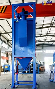 [Hot Item] Jumbo Bag Unloading Discharge Machine and Ton Package Big Bag Unloader Powder Bulk Bag Discharger Tonnage Feeding Station