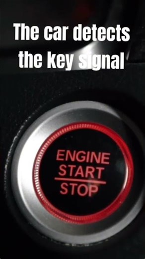 | How push start button works 🤯 | Car facts and features | #cars #shorts #autoverse #carfacts