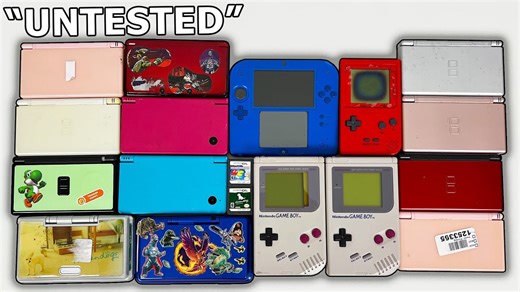 I bought 18 Nintendo consoles from Goodwill... scam!
