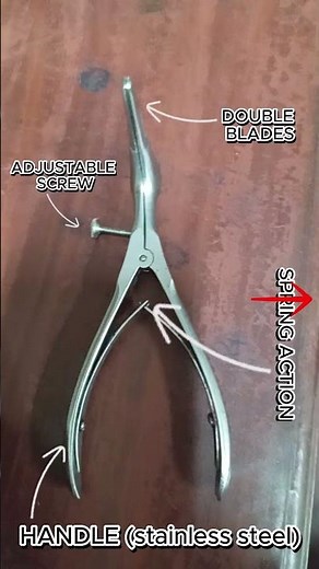 LEMPERT'S ENDAURAL SPECULUM /KILLIAN'S NASAL SPECULUM #otorhinolaryngology #instrument #surgical_ot