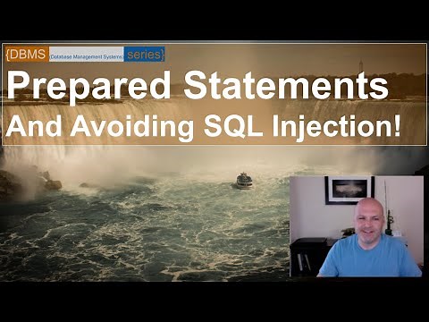 How to use Prepared Statements in SQL and Avoid SQL Injection!