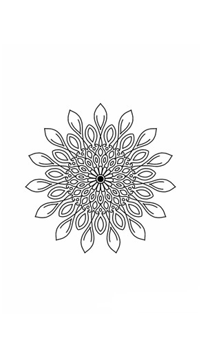 Mandala - From Chaos to Art 🎨