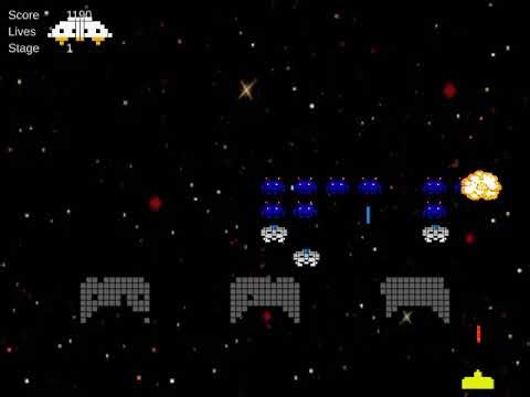 Space Invaders - Blitz3D code running in Wicked Bliss / Wicked Engine