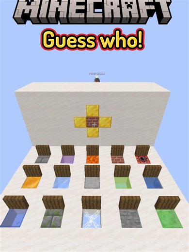 Guess Who Game in Minecraft - Fun Mini Challenge