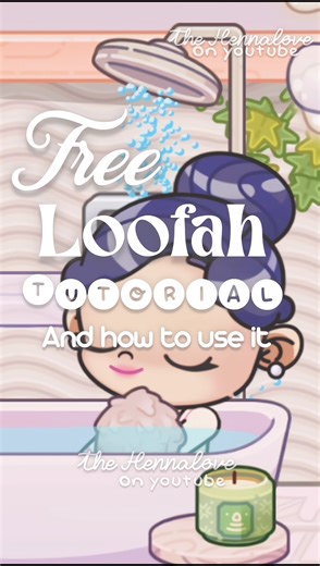 Loofah tutorial #avatarworld #tocaboca #fypシ゚viral #tutorial #viral #shorts