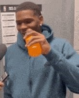 He still drinking the same Gatorade 😭😭