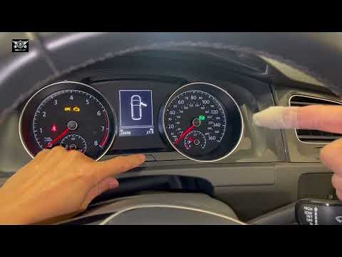 VW Golf mk7 service interval as in inspection and oil change reset