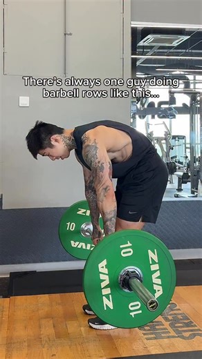 No more lower back pain from bent-over rows after this 😉 #erickohthetrainer #fitness #gym #workout #training #gymtips #exercisetips #backday #barbellrows | Eric Koh