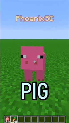 This pig is fake.
