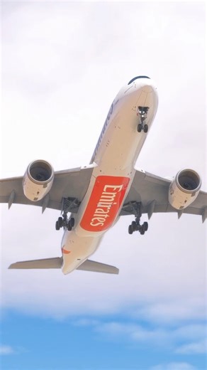 Emirates A350 Takeoff from Cairo #flightsimulator #emirates #msfs