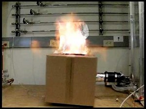 Burst Disk - Relieve Deflagration Pressure - High Speed with Sound