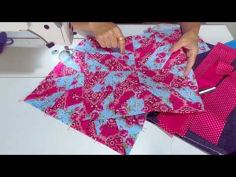 2 Patchwork Blocks and a Beautiful and Easy-to-Make Bag for Beginners