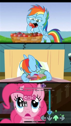 Rainbow Dash Nom Nom Mod - Mobile Gameplay - Friday Night Funkin' Game