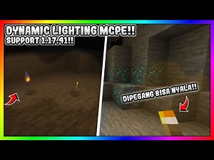 Realistic!! Dynamic Lighting MCPE Support 1.17+!! - For Minecraft PE