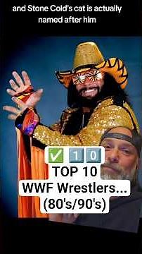 ✅️ 1️⃣0️⃣ TOP 10 WWF Wrestlers...(80's/90's) #top10 #80s #90s #wwf