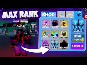 How To Get The Last Rank In Ninja Legends 😱