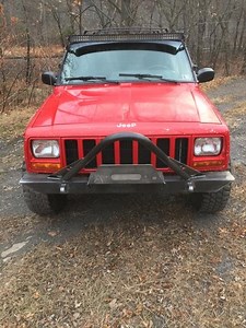 Affordable Stinger Winch Front Bumper- XJ/Comanche (84-01)