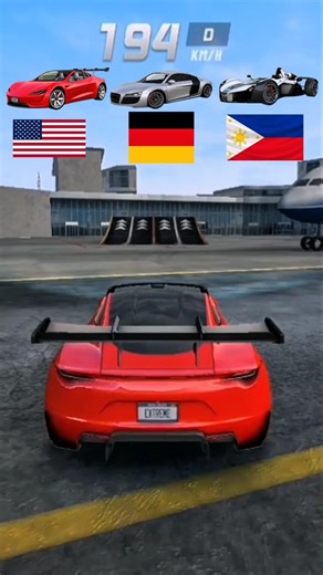 TOP 3 Car Brands Jump Challenge 🔥 Part 5 | Extreme Car Driving Simulator #shorts #car #viral #gaming