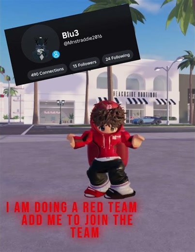 March 7, 2026 #edit Roblox # REDD TEAMMMMMMM👹👹😎😎