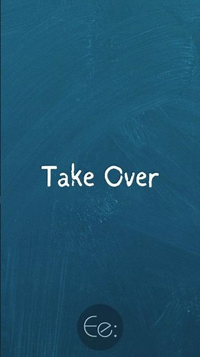 Take Over 🔄 What Does It Mean? by English explained #phrasalverbs #phrases #expression #meaning