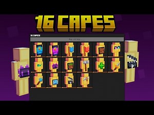 16 custom capes (PC+IOS)