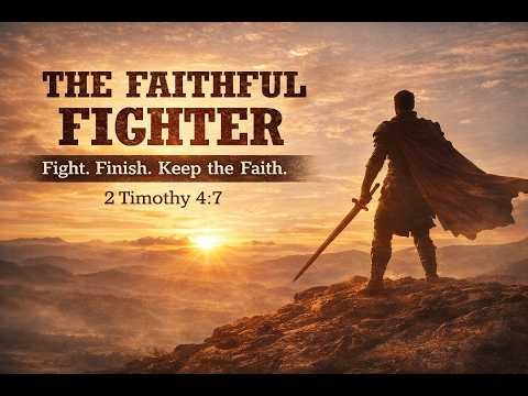 The Faithful Fighter – A Powerful Christian Message #message #preaching