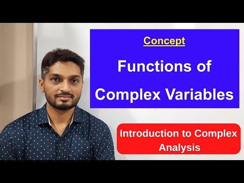 Functions of Complex Variables | L31 | Intro to Complex @ranjankhatu