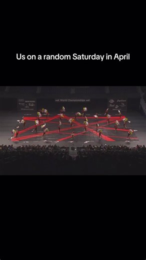 An amazing conclusion to Debbie week!!! #colorguard #purduegoldensilks #wgi2025