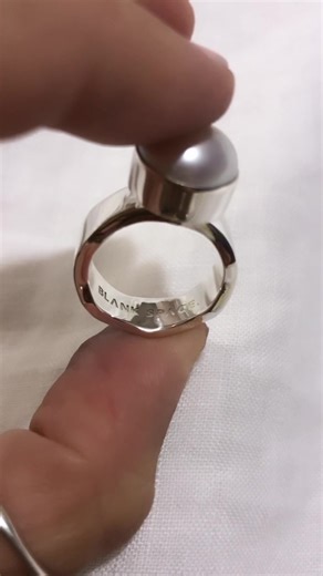 The countdown is on! 🖤 Our stunning new jewellery has all been finished and is in transit to us. This ring is just a glimpse of the many treasures that await you, crafted with precision and passion. Set your alarms for 8pm Friday, December 15th to be among the first to shop this incredible collection! What do you think? Would love your feedback! | BLANK SPACE