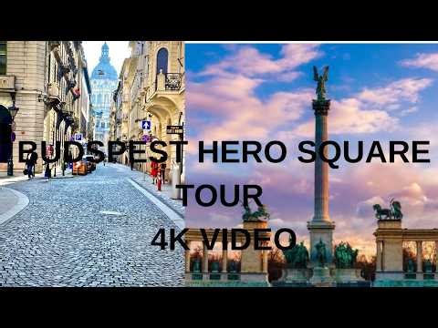 BUDAPEST HERO SQUARE & BEAUTIFUL CHURCH TOUR