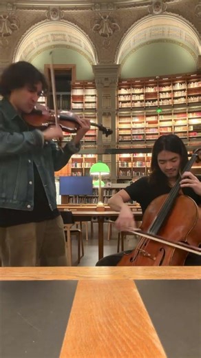 #shortvideo 🎶 Bartu & Kyo: The so-called “impossible duet” 🎻🎻 Passacaglia #music #violin #cello