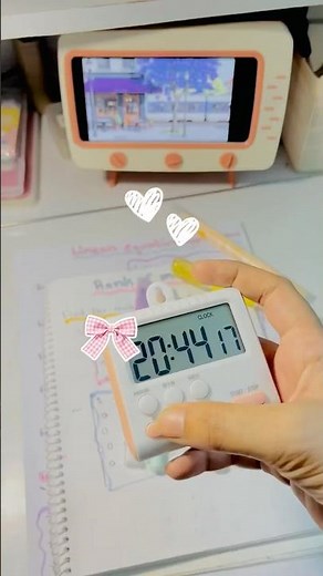 STUDY WITH ME 🧸📝 #studentlife #studyvlog #studymotivation #studygram #studyismylife #studyshorts