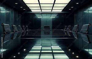 Exploring a modern corporate boardroom design with sleek finishes and ample seating arrangements