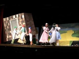 Cherokee High School's The Wizard of Oz Munchkinland Scene