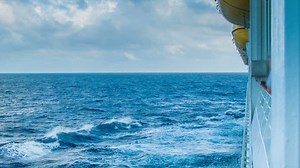 Onboard Cruise Ship Sailing Open Ocean Stock Footage Video (100% Royalty-free) 5967722 | Shutterstock