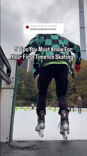 Beginner Ice Skater Tips 🔥😱 #iceskating #learnonyoutube #winter #shorts