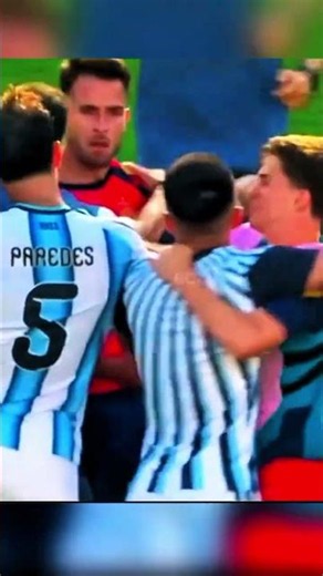 fight break out after the match Argentina vs Spain world cup final