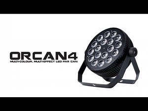ORCAN4 - Multi-colour, Multi-effect LED PAR Can
