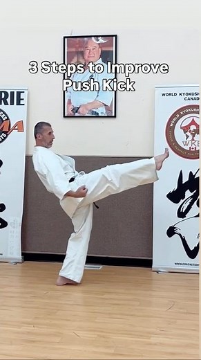 3 Steps to Improve your Mae Geri (front kick) | Full-Contact Karate in Barrie