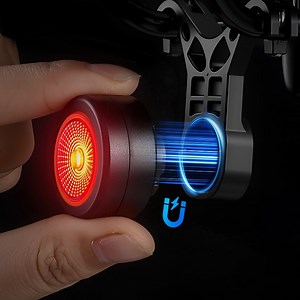 [Hot Item] Bike Tail Light, Smart Brake Sensing LED Light, Rechargeable Bicycle Rear Lights for Night Riding, Auto on/off, Waterproof Safety Cycling Bike