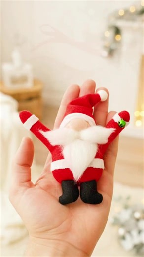 Mini Christmas Gnome Sewing Pattern PDF DIY Ornament for Holiday Tree Car Bag Decoration - Etsy UK