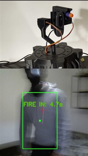 The "Sentinel" auto turret #3dprinting #3dprinted #nerf #diy #3dprinter #arduino #arduinoproject