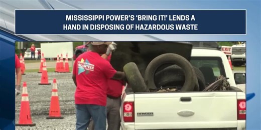 Mississippi Power’s ‘Bring It!’ lends a hand in disposing of hazardous waste