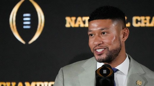 Marcus Freeman's journey from Ohio State to Notre Dame's head coach